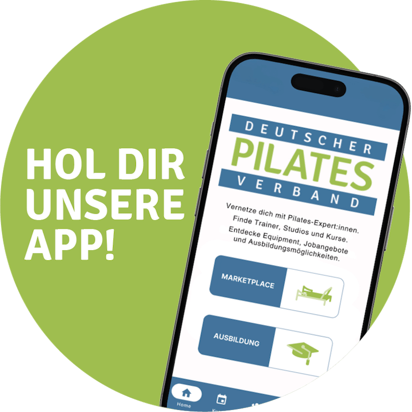 Der Deutsche Pilates Verband hat eine eigene App